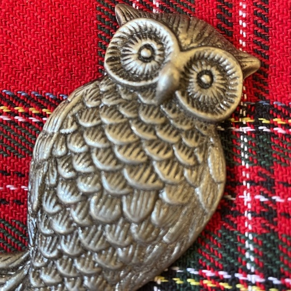 Pewter metal owl bottle openner - Picture 2 of 5